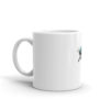 Evil Cop Skull  glossy mug