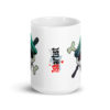 Evil Cop Skull  glossy mug - Image 10